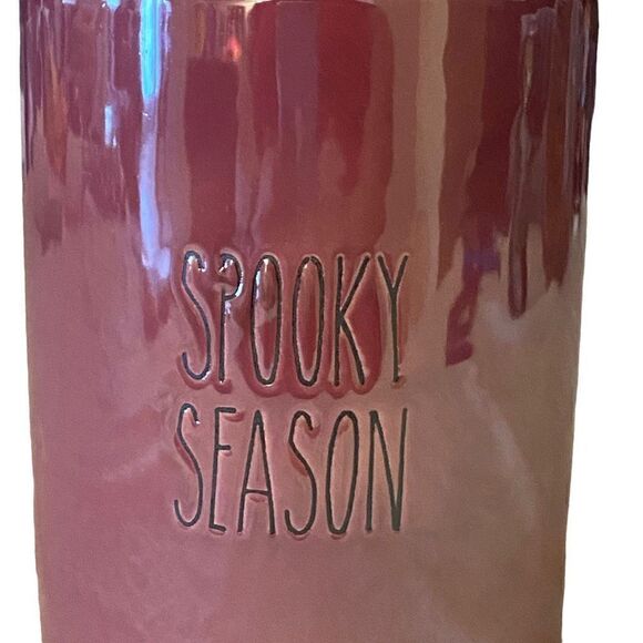 Spooky Season Lavender Iridescent Canister NWOT - Picture 2 of 13